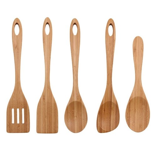 Bamboo Set OEM Custom Logo cook utensil set wooden wood spatula Home and Kitchen tools accessories utensils Bamboo Set OEM Custom Logo cook utensil set wooden wood spatula Home and Kitchen tools accessories utensils