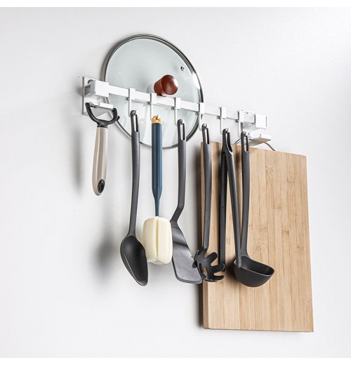 Modern Kitchen Rail Black Kitchen Utensil Rack With Hanging Hook Modern Kitchen Rail Black Kitchen Utensil Rack With Hanging Hook