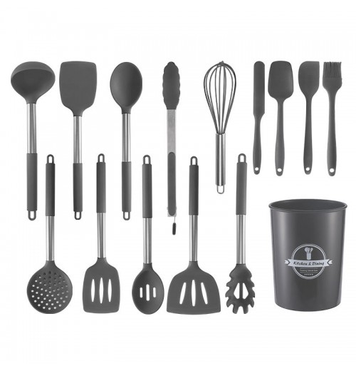 Hot sale Wholesale 5Pcs Heat Resistant Food Silicone Kitchen Utensils Cooking Spatula Set Hot sale Wholesale 5Pcs Heat Resistant Food Silicone Kitchen Utensils Cooking Spatula Set