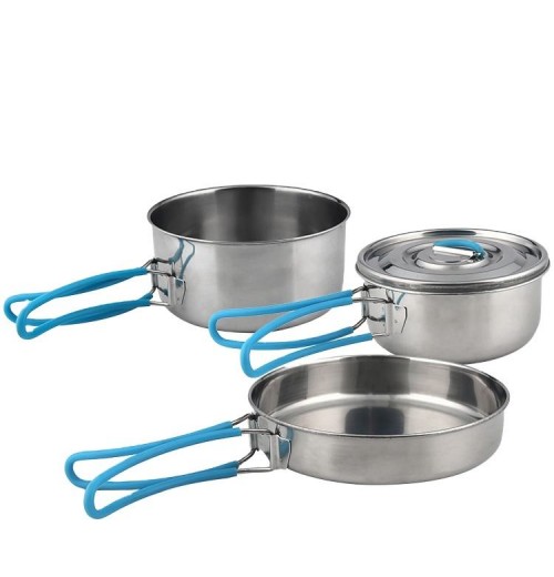 Factory Hot Sale 2-3 Person Camping cook Set Outdoor Picnic Mess Set Camping Outdoor Cookware Set For Outdoor Camping Cookware Factory Hot Sale 2-3 Person Camping cook Set Outdoor Picnic Mess Set Camping Outdoor Cookware Set For Outdoor Camping Cookware