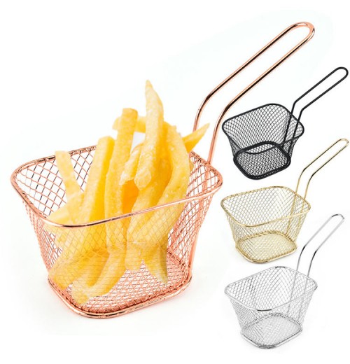 Mini French Fries Basket Stainless Steel Chips Frying Basket Strainer Fryer Cooking Chef Basket Colander Tool Kitchen Gadgets Mini French Fries Basket Stainless Steel Chips Frying Basket Strainer Fryer Cooking Chef Basket Colander Tool Kitchen Gadgets