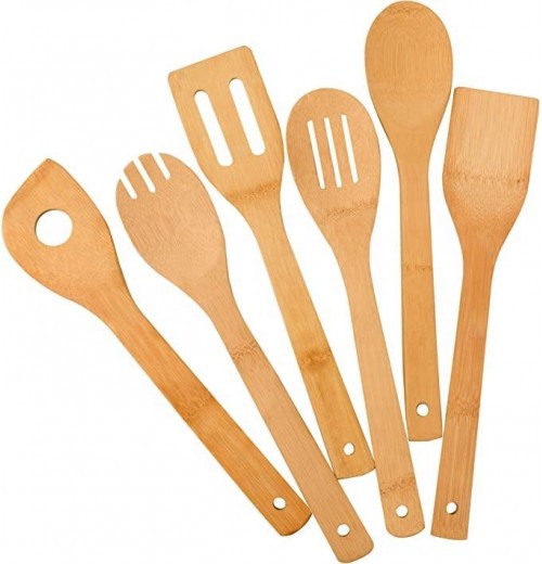 6/8 Pieces Gift wooden kitchenware set cookware Utensil bamboo Kitchen Cooking Utensils with Holder 6/8 Pieces Gift wooden kitchenware set cookware Utensil bamboo Kitchen Cooking Utensils with Holder